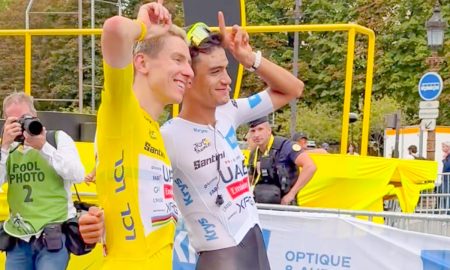 Isaac del Toro se subió al podio final del Tour de Francia 2026 como tercer lugar, convirtiéndose en el primer ciclista mexicano de la historia en conseguir el podio.