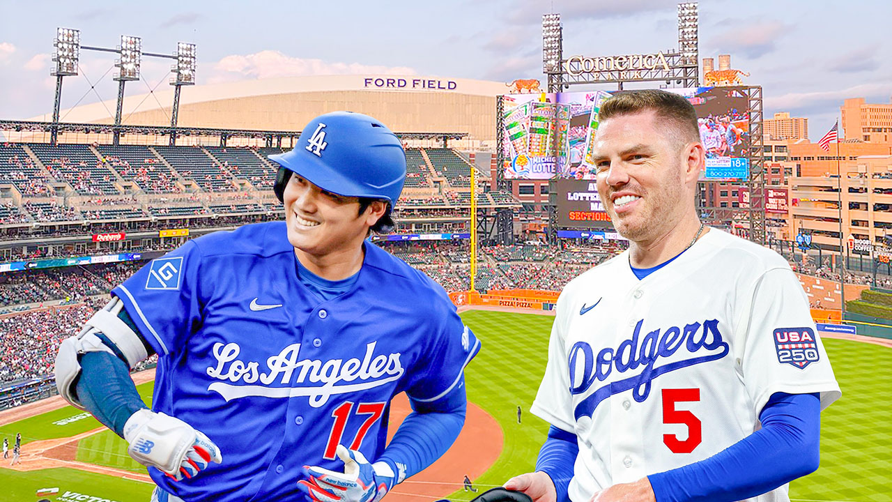 Los Detroit Tigers recibirán a Los Ángeles Dodgers para una serie de tres juegos en el Comerica Park.
