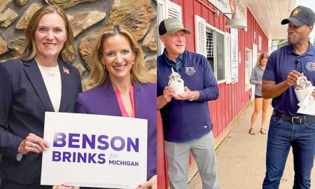 La demócrata Jocelyn Benson nombró a Winnie Brinks como su compañera de fórmula para la gubernatura de Michigan, mientras que el republicano John James eligió a Jay DeBoyer.