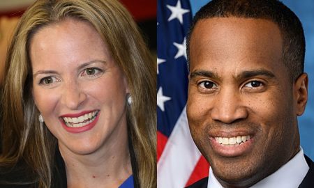 Jocelyn Benson, del Partido Demócrata, y John James, del Partido Republicano, ganaron las y se perfilan como los candidatos para la gubernatura de Michigan.