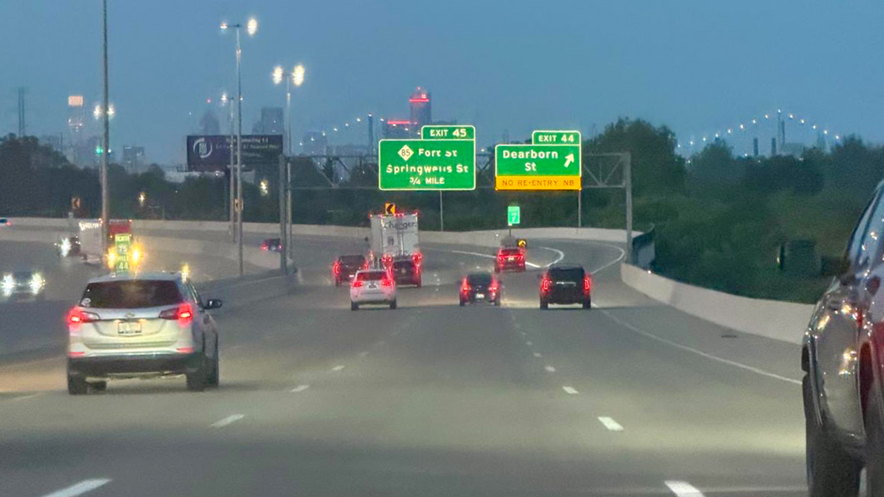 La autopista I-75 en dirección norte tendrá cierres durante el fin de semana en el área de SW Detroit, debido a trabajos de mantenimiento.