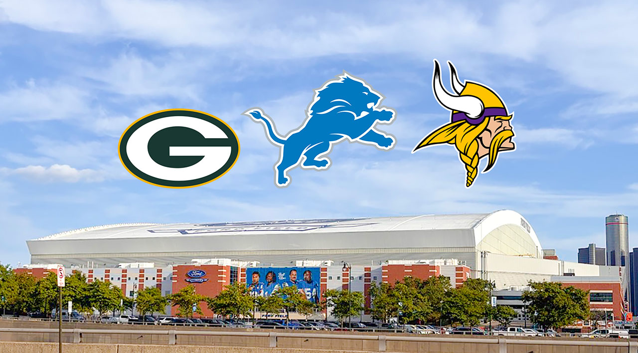 Los Detroit Lions disputarán dos juegos seguidos en casa recibiendo a los Green Bay Packers y Minnesota Vikings en el Ford Field.